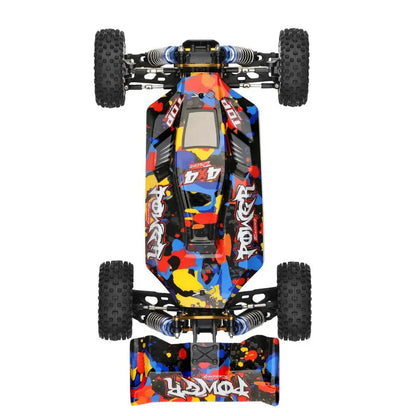 Wltoys 124007 1/12 Scale 4WD Brushless RC Car 75km/h High Speed Off-Road Racing RTR