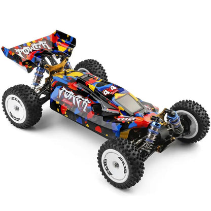 Wltoys 124007 1/12 Scale 4WD Brushless RC Car 75km/h High Speed Off-Road Racing RTR