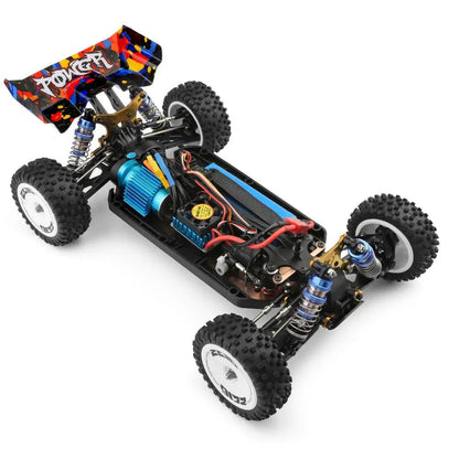 Wltoys 124007 1/12 Scale 4WD Brushless RC Car 75km/h High Speed Off-Road Racing RTR