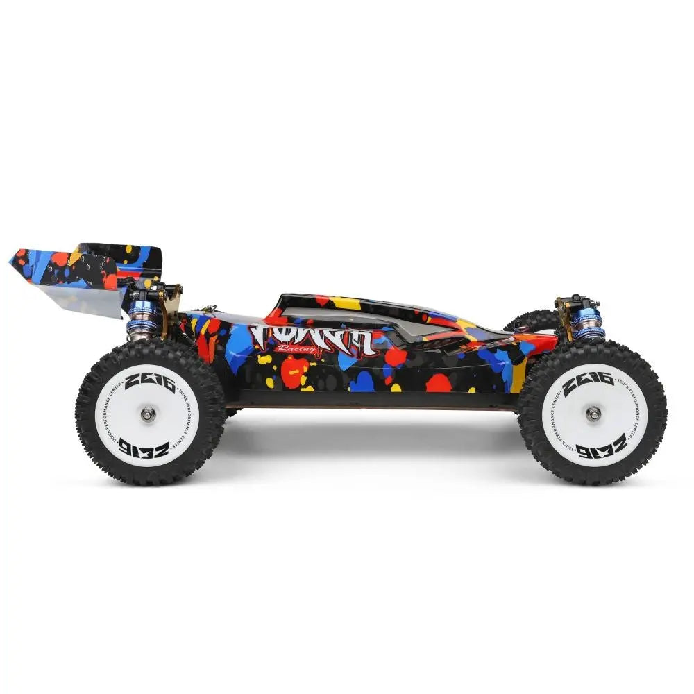 Wltoys 124007 1/12 Scale 4WD Brushless RC Car 75km/h High Speed Off-Road Racing RTR