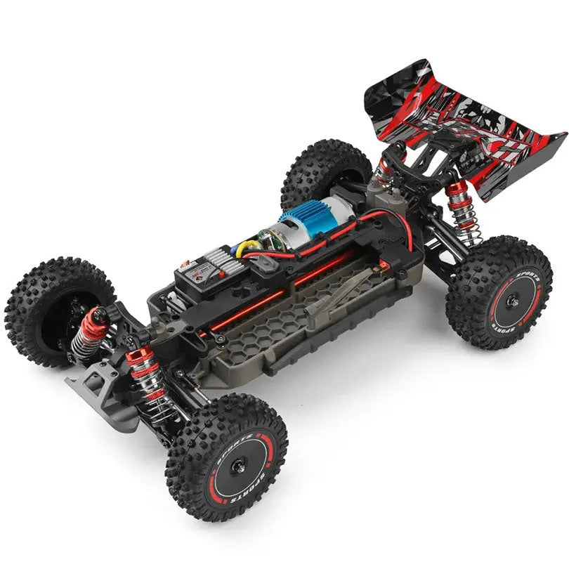Wltoys 124010 1/12 Scale 4WD Brushless RC Car 55km/h High Speed Off-Road Climbing RTR