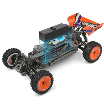 Wltoys 124010 1/12 Scale 4WD Brushless RC Car 55km/h High Speed Off-Road Climbing RTR
