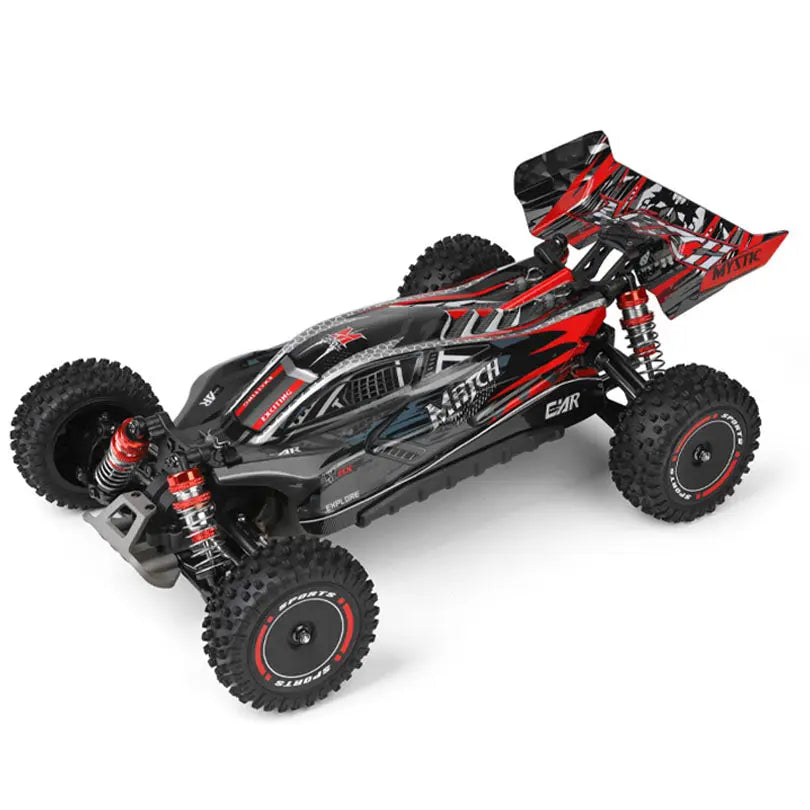 Wltoys 124010 1/12 Scale 4WD Brushless RC Car 55km/h High Speed Off-Road Climbing RTR