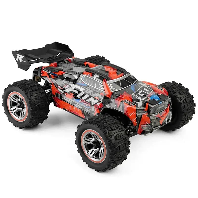 Wltoys 184008 1/18 Scale 4WD Brushless RC Car 70km/h High Speed Off-Road LED Light Truck RTR