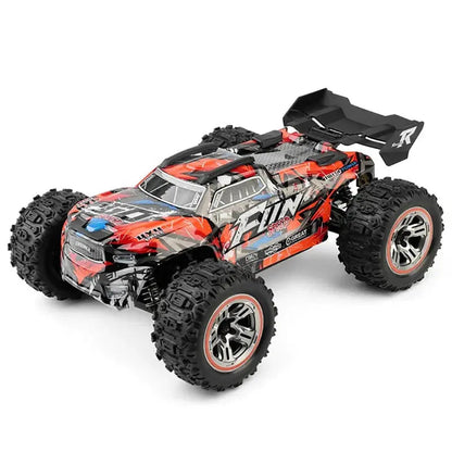 Wltoys 184008 1/18 Scale 4WD Brushless RC Car 70km/h High Speed Off-Road LED Light Truck RTR