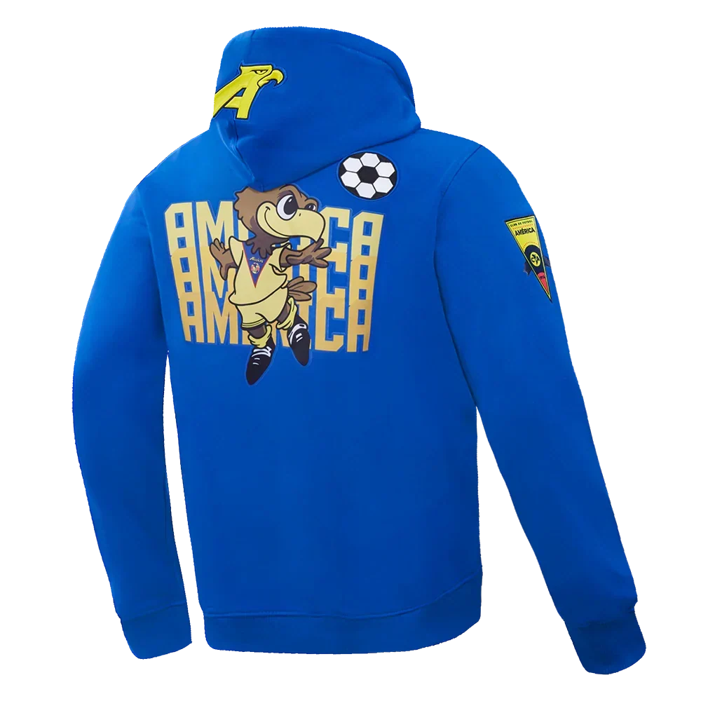 PRO STANDARD LIGA MX CLUB AMERICA  DOUBLE KNIT PULLOVER HOODIE