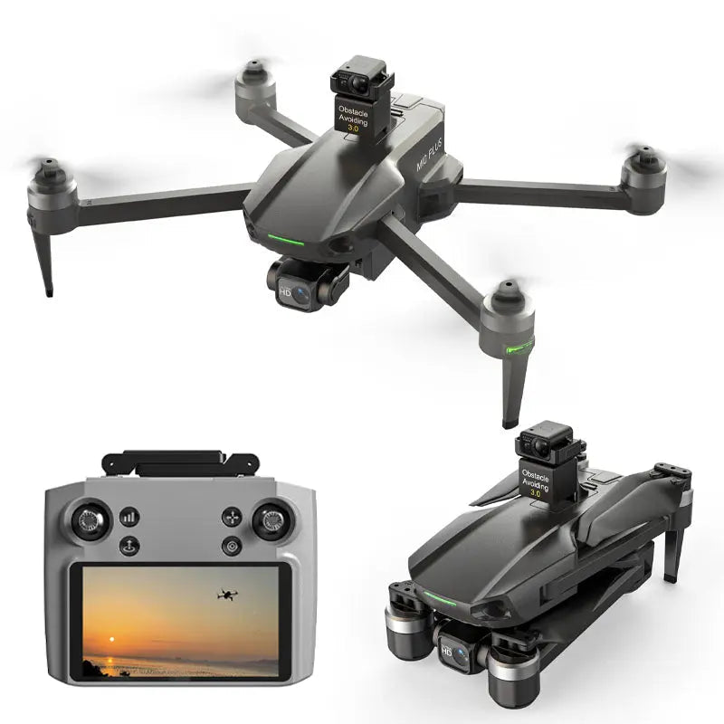 XMR/C M10 Plus 4K Drone with 3-Axis Gimbal, GPS & 5G Obstacle Avoidance