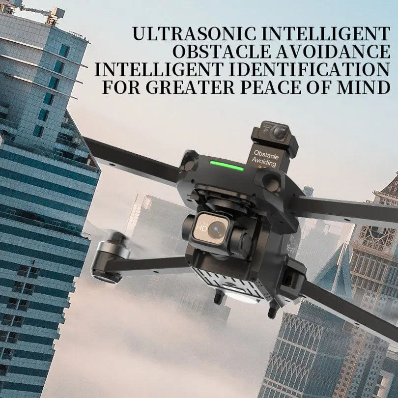 XMR/C M10 Plus 4K Drone with 3-Axis Gimbal, GPS & 5G Obstacle Avoidance