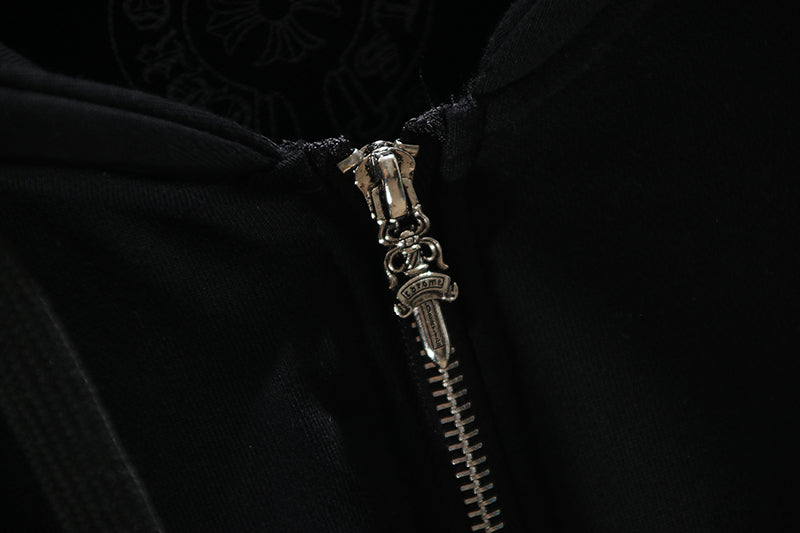 Chrome Hearts Zip Up Hoodie K5005