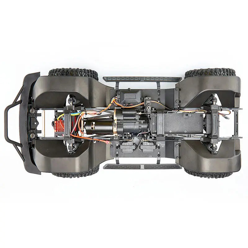 YIKONG YK4083 1/8 Scale 4WD RC Off-Road Rock Crawler High/Low Differential Lock LED Light RTR