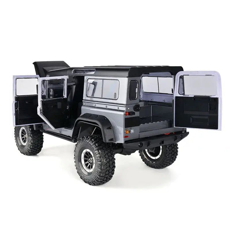 YIKONG YK4104 Defender 1/10 Scale 4WD RC Rock Crawler 2-Speed Diff Lock LED Light RTR