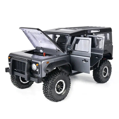 YIKONG YK4104 Defender 1/10 Scale 4WD RC Rock Crawler 2-Speed Diff Lock LED Light RTR