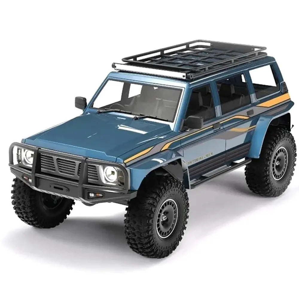 YIKONG YK4107 PRO Brushless 1/10 4WD RC Car Rock Crawler Two Speed Differential Lock LCG Chassis Tank Turn LED Lights Off-Road Climbing Truck