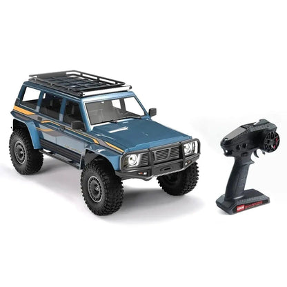 YIKONG YK4107 PRO Brushless 1/10 4WD RC Car Rock Crawler Two Speed Differential Lock LCG Chassis Tank Turn LED Lights Off-Road Climbing Truck