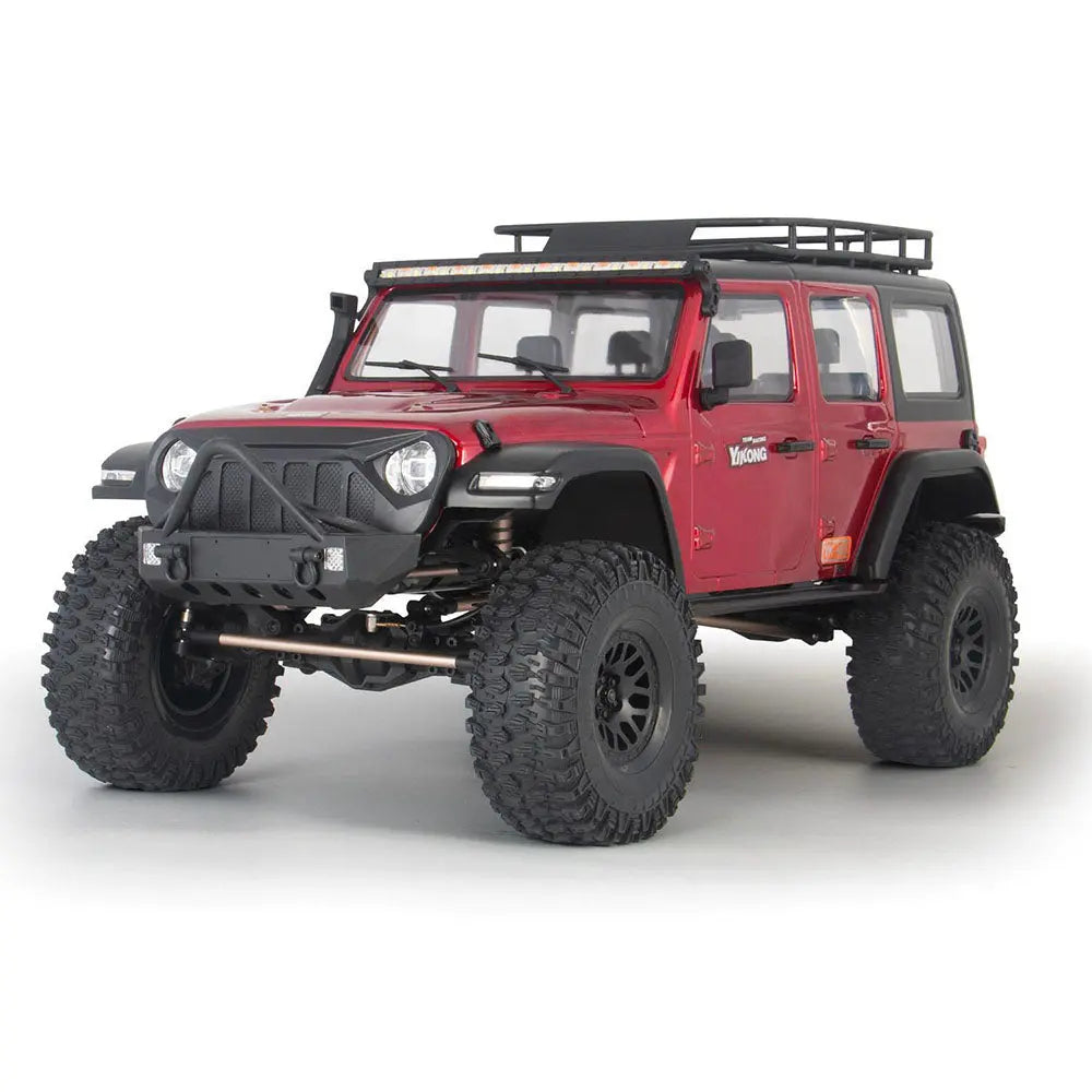 YIKONG YK4082 V3 1/8 Scale 4WD Upgraded RC Rock Crawler Climbing Vehicle LED Light System High Quality RTR