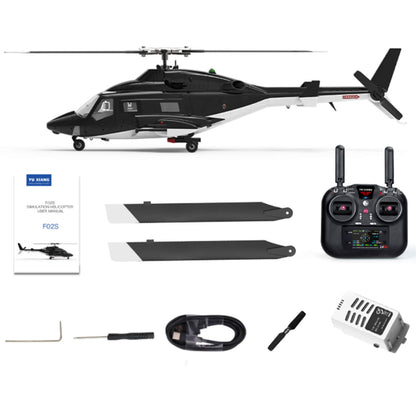 YUXIANG F02S Airwolf 1:34 Scale 2.4G 8CH GPS Positioning 6G/3D Flybarless Aerobatic Professional RC Helicopter