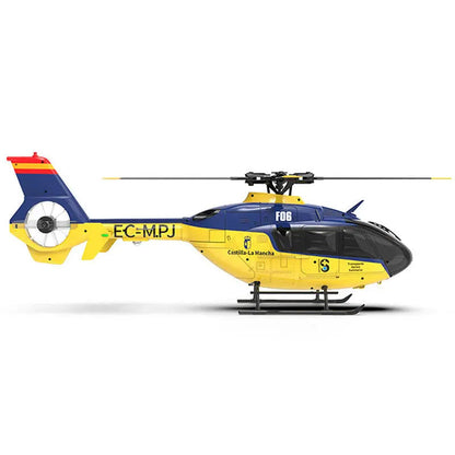 YUXIANG F06 EC135 1:36 Scale 2.4G 6CH Dual Brushless Direct Drive 3D Roll Flybarless RC Helicopter RTF
