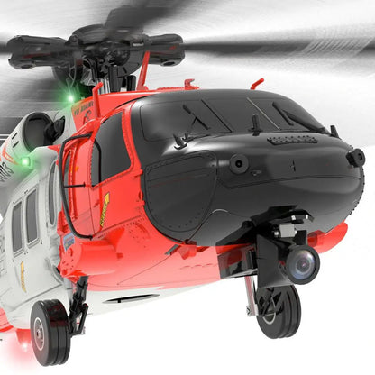 YUXIANG F09-S 1:47 Scale 2.4G 6CH GPS Optical Flow 5.8G FPV Dual Brushless 6-Axis Gyro Flybarless RC Helicopter RTF