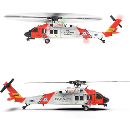 YUXIANG F09-S 1:47 Scale 2.4G 6CH GPS Optical Flow 5.8G FPV Dual Brushless 6-Axis Gyro Flybarless RC Helicopter RTF