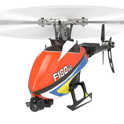 YUXIANG F180 V2 2.4G 6CH GPS Optical Flow 5.8G FPV Camera Dual Brushless 6-Axis Gyro RC Helicopter RTF