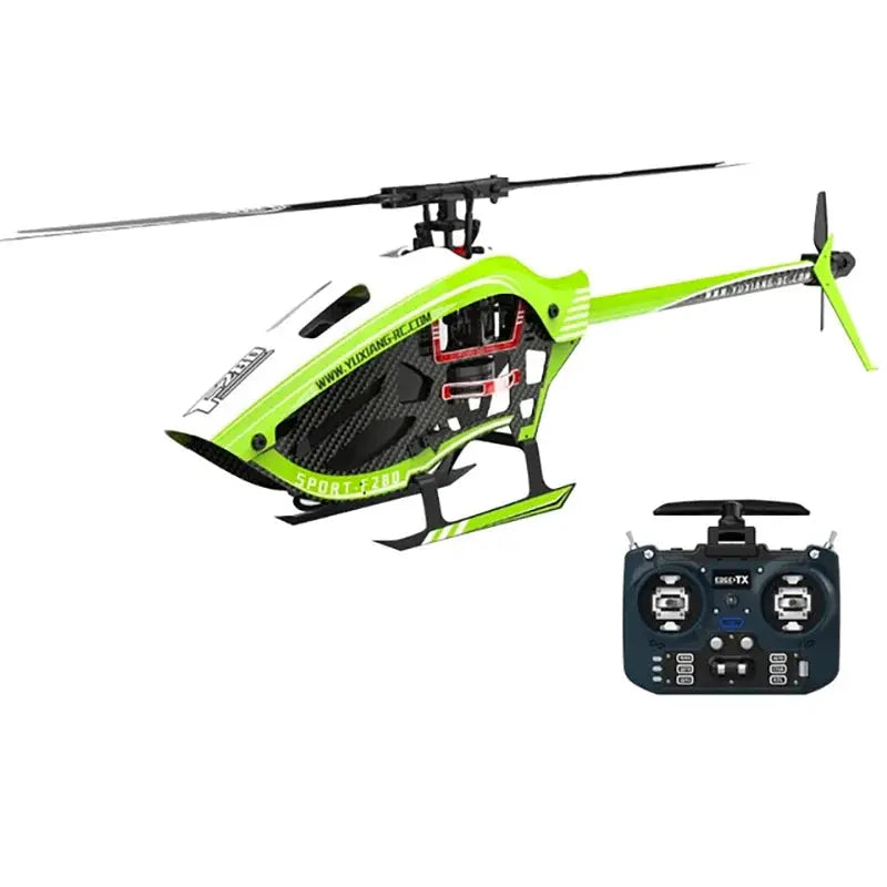 YUXIANG F280 RC Helicopter 2.4G 6CH 3D/6G Dual Brushless Direct Drive Motor 6-Axis Gyro Flybarless RTF
