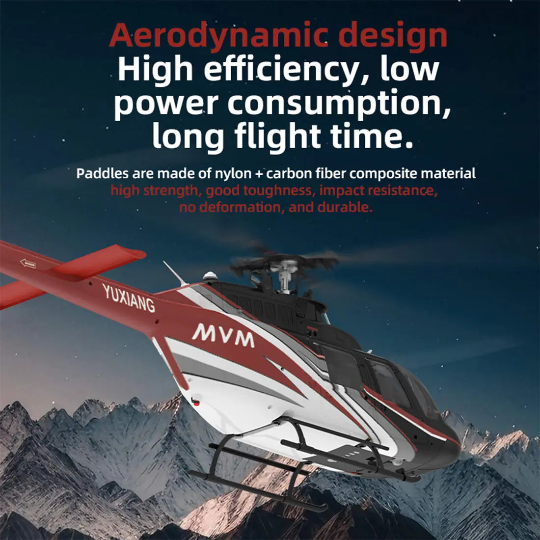 YUXIANG F08 Bell 206 1/27 Scale 2.4G 6CH Brushless Direct-Drive Optical Flow Flybarless RC Helicopter Model RTF
