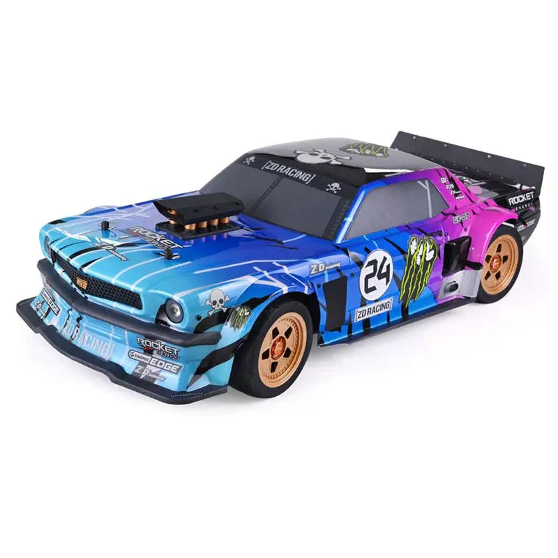 ZD Racing EX-07 1/7 Scale 4WD Brushless RC Car 130km/h High Speed Flat Drift Sports Car RTR