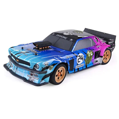 ZD Racing EX-07 1/7 Scale 4WD Brushless RC Car 130km/h High Speed Flat Drift Sports Car RTR