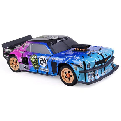 ZD Racing EX-07 1/7 Scale 4WD Brushless RC Car 130km/h High Speed Flat Drift Sports Car RTR