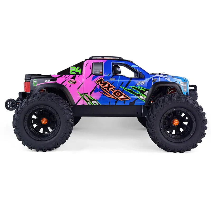 ZD Racing MX-07 1/7 Scale 4WD Brushless RC Car 8S 80km/h Monster Truck Buggy Off-Road RTR