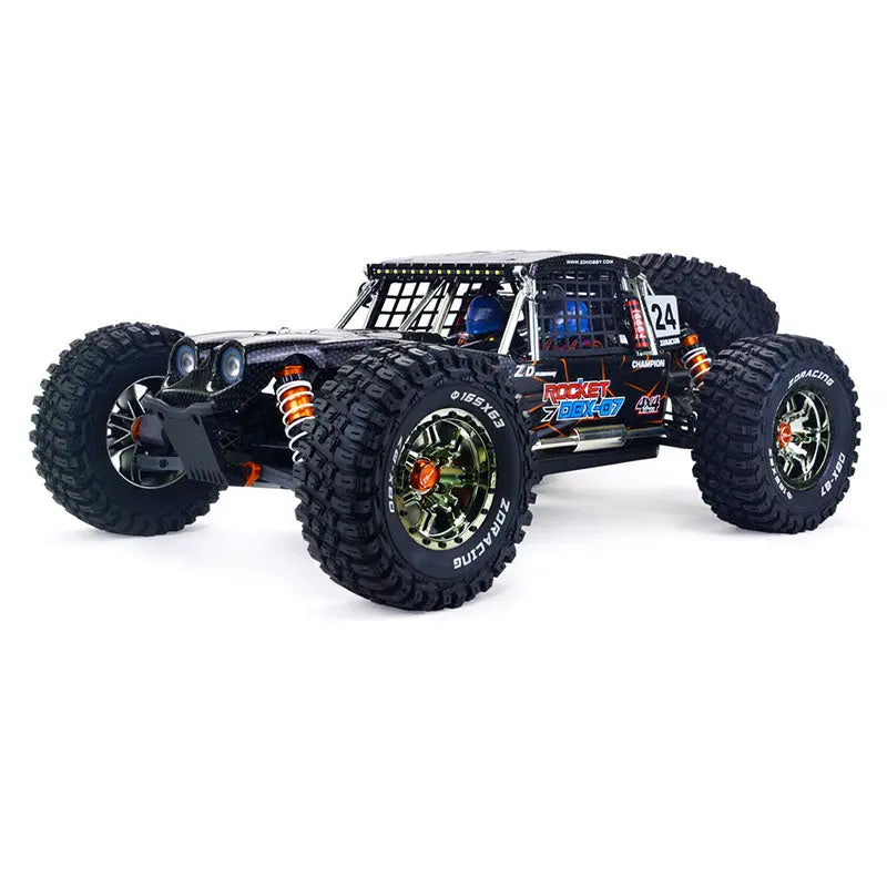 ZD Racing DBX-07 1/7 Scale 4WD Brushless RC Car 80km/h 6S Desert Monster Off-Road Truck RTR