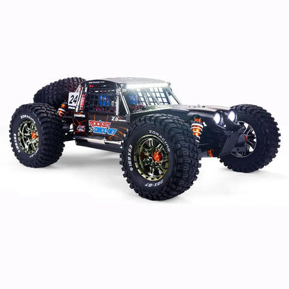 ZD Racing DBX-07 1/7 Scale 4WD Brushless RC Car 80km/h 6S Desert Monster Off-Road Truck RTR