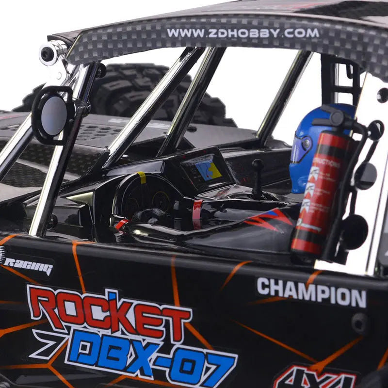 ZD Racing DBX-07 1/7 Scale 4WD Brushless RC Car 80km/h 6S Desert Monster Off-Road Truck RTR