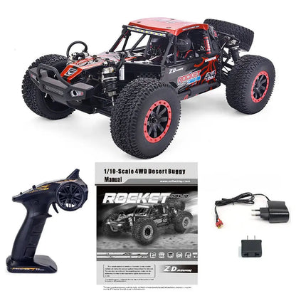 ZD Racing DBX 10 1/10 Scale 4WD Brushed RC Car 55km/h Desert Off-Road Truck RTR