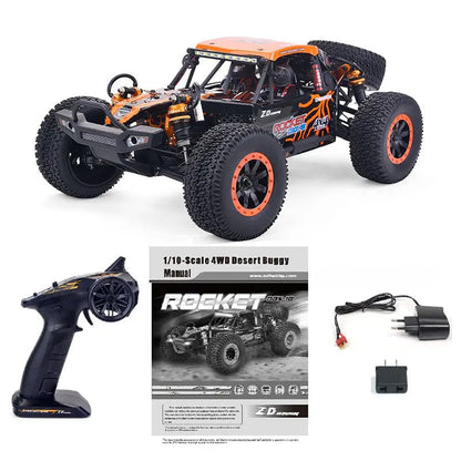 ZD Racing DBX 10 1/10 Scale 4WD Brushed RC Car 55km/h Desert Off-Road Truck RTR
