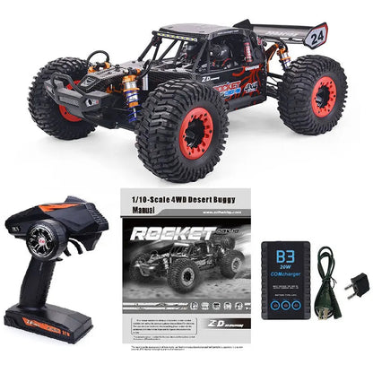 ZD Racing DBX 10 1/10 Scale 4WD Brushless RC Car 80km/h Desert Off-Road Truck RTR