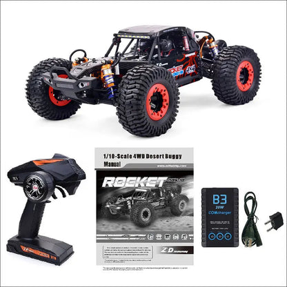 ZD Racing DBX 10 1/10 Scale 4WD Brushless RC Car 80km/h Desert Off-Road Truck RTR