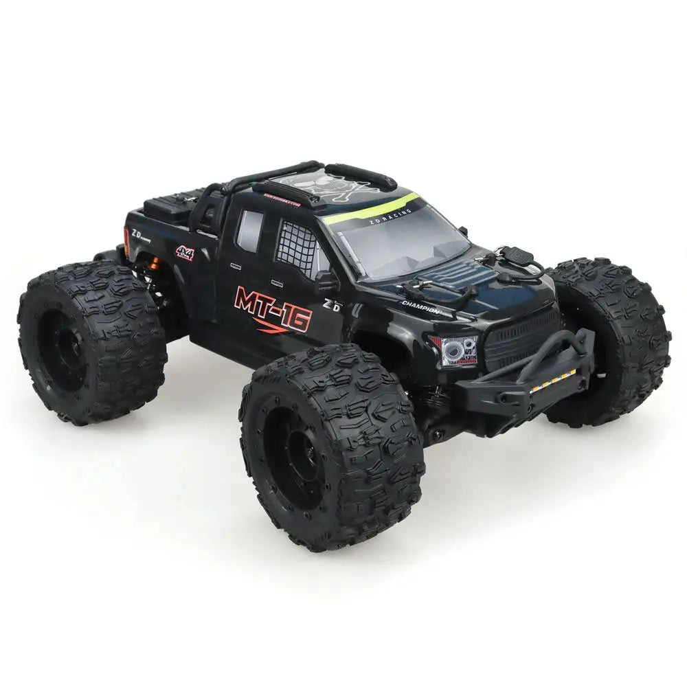 ZD Racing MT16 1/16 Scale 4WD Brushless RC Car 80km/h Desert Monster Off-Road Truck RTR
