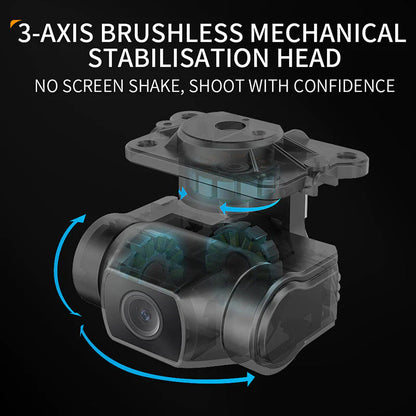 ZLL Beast EVO SG906 MAX3 4K Drone 3-Axis Gimbal GPS 5G WiFi Visual Obstacle Avoidance Foldable Quadcopter RTF