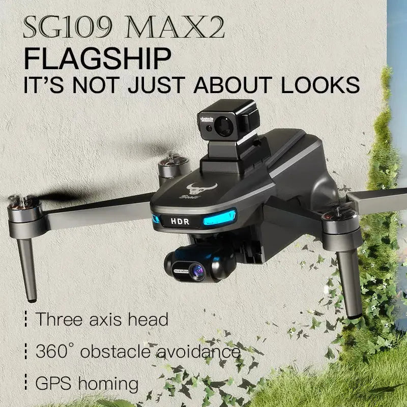ZLL SG109 MAX2 4K Drone 245g GPS 5G WiFi 3-Axis Gimbal 360° Obstacle Avoidance Brushless Foldable Quadcopter RTF