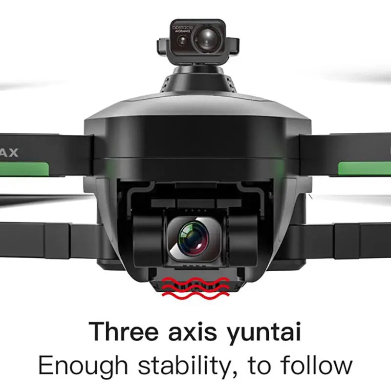 ZLL SG906 MAX1 Beast 3+ 4K Drone 3-Axis Gimbal GPS 3KM 5G WiFi Obstacle Avoidance 5000mAh Foldable Quadcopter RTF