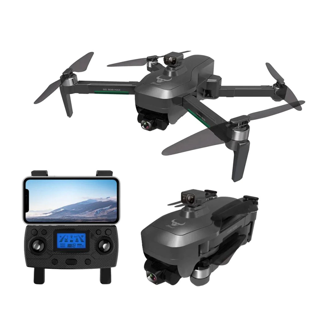 ZLL SG906 PRO3 MAX 4K Drone 3-Axis Gimbal GPS 5G WiFi Brushless Obstacle Avoidance Foldable Quadcopter RTF