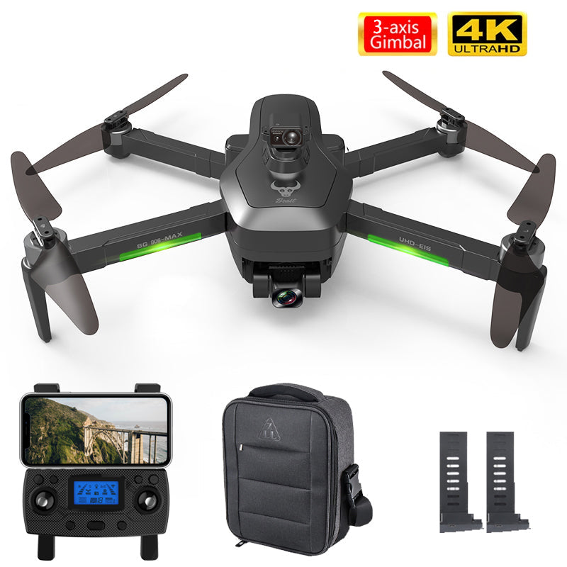ZLL SG906 PRO3 MAX 4K Drone 3-Axis Gimbal GPS 5G WiFi Brushless Obstacle Avoidance Foldable Quadcopter RTF