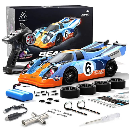 ZLL SG918 1/16 Scale 4WD Brushless 70km/h High Speed Full Scale Drift RC Car RTR