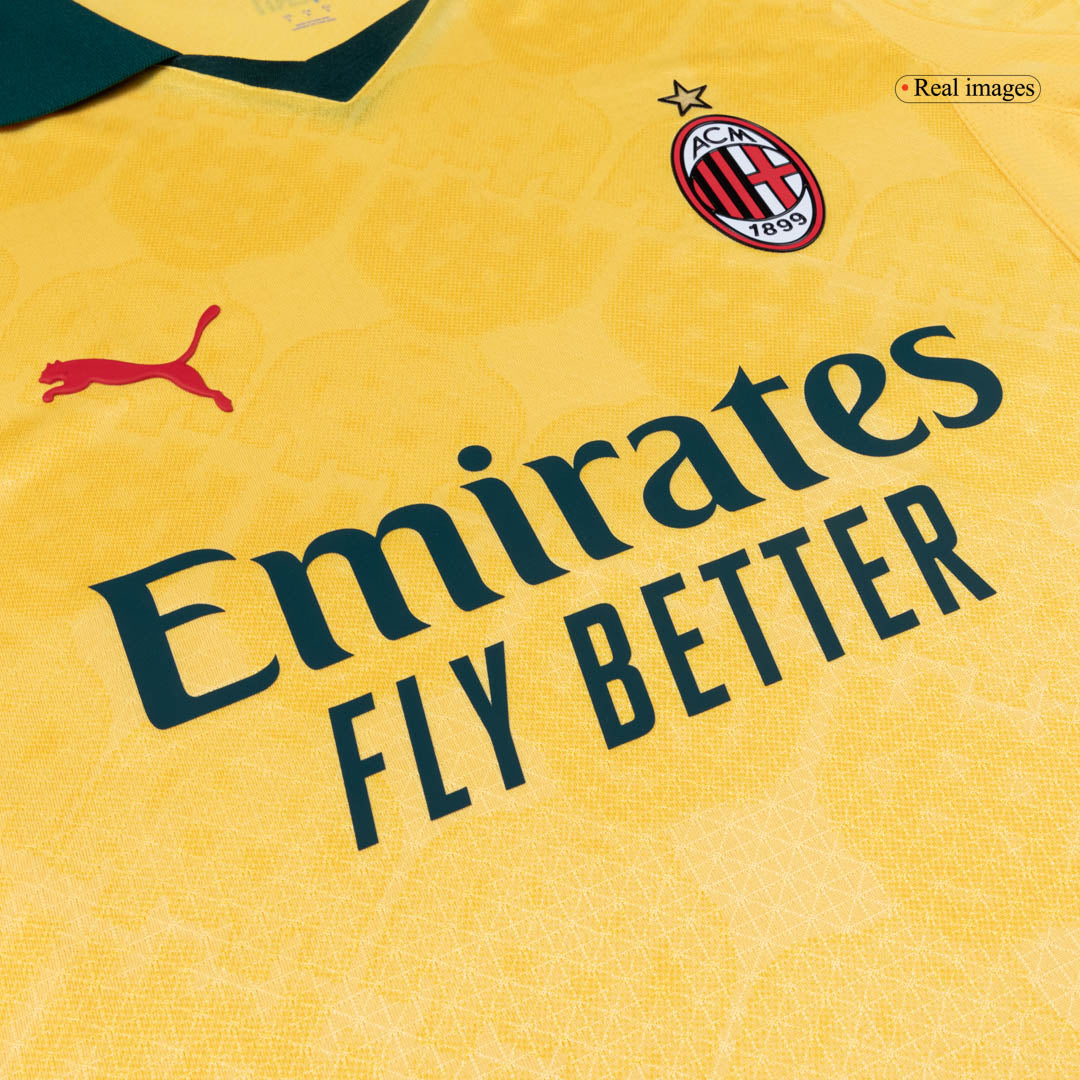 Mens AC Milan Third Jersey 2025/26 - Player Version (Slim Fit)