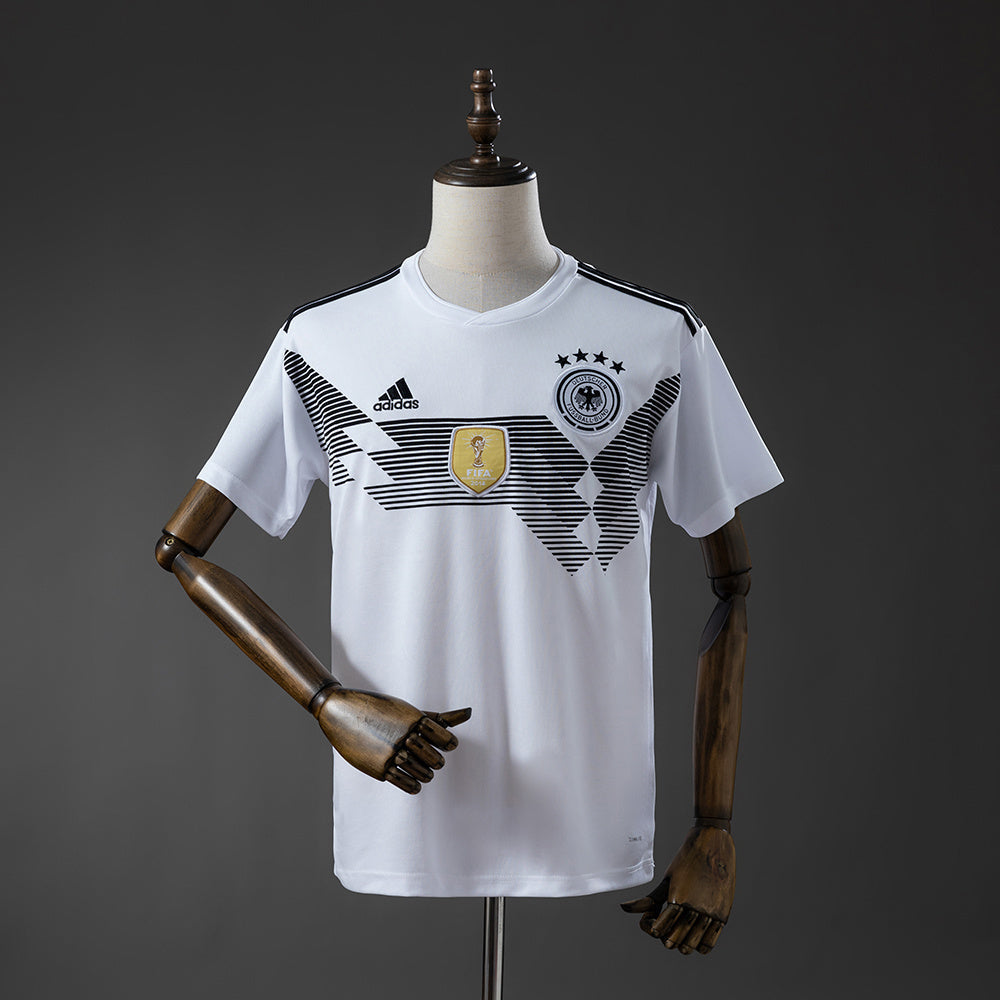 Germany Home Jersey 2018 World Cup Retro Football Kit Soccer Shirt