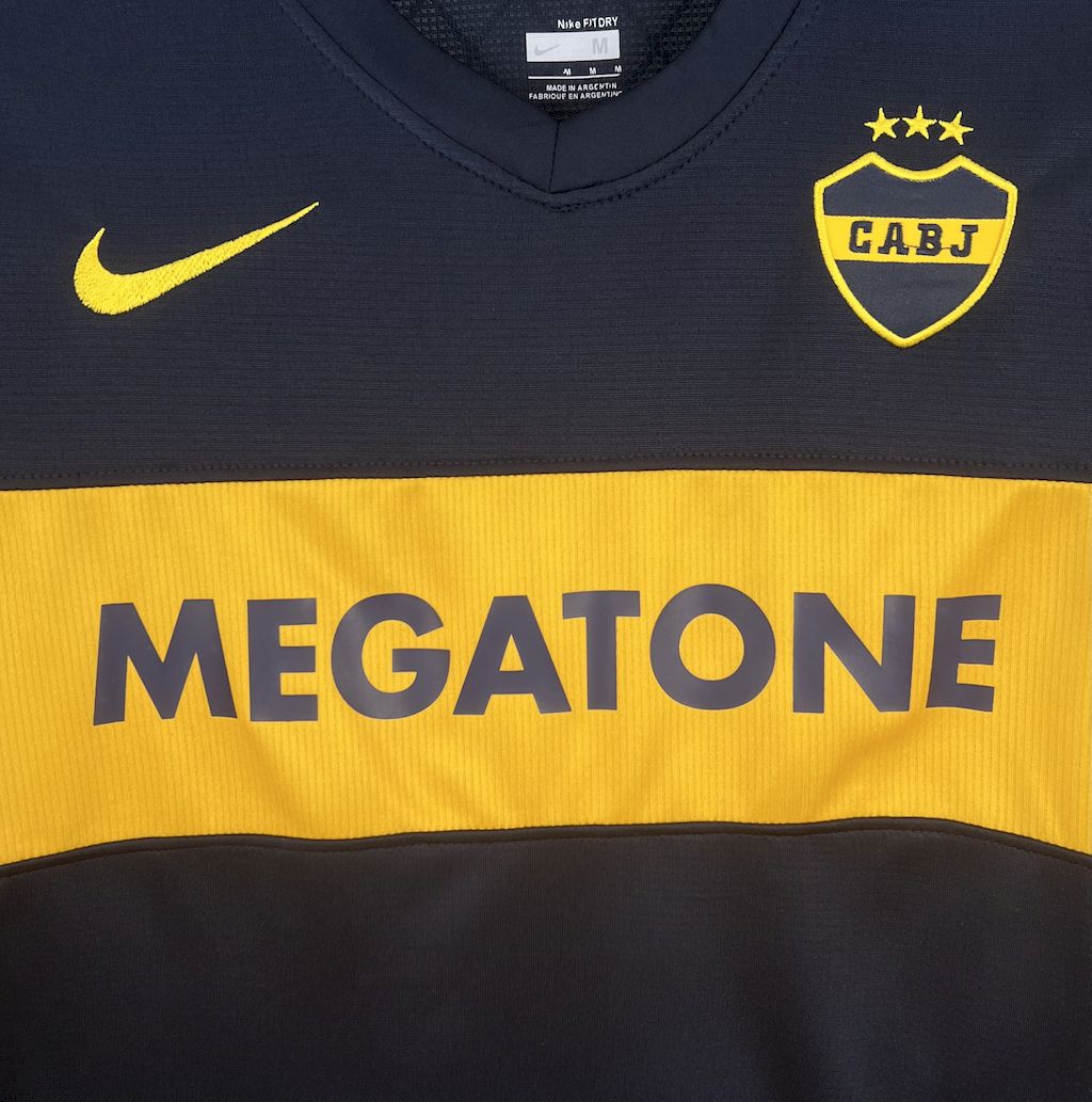 Retro Boca Juniors Jersey 2007-08 Home Football Kit Soccer Jersey