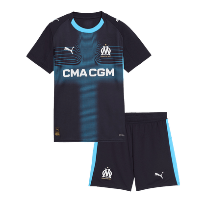 Kids Marseille Away Kit 2025/26