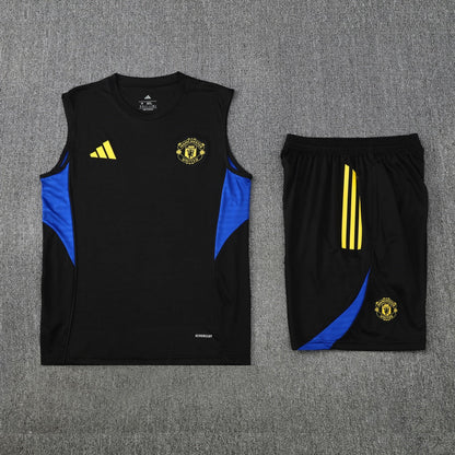 Manchester United Vest Set Training Tracksuits 25/26 Football Kit Soccer Jersey