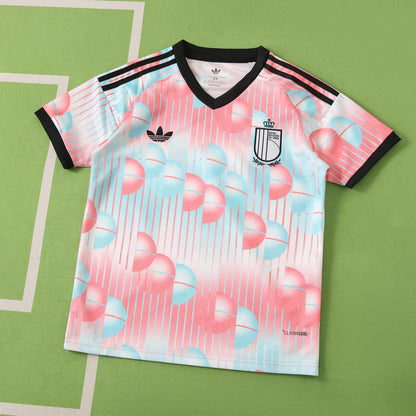 Kids Belgium Away Jersey 2026 World Cup Football Kit Soccer Shirt